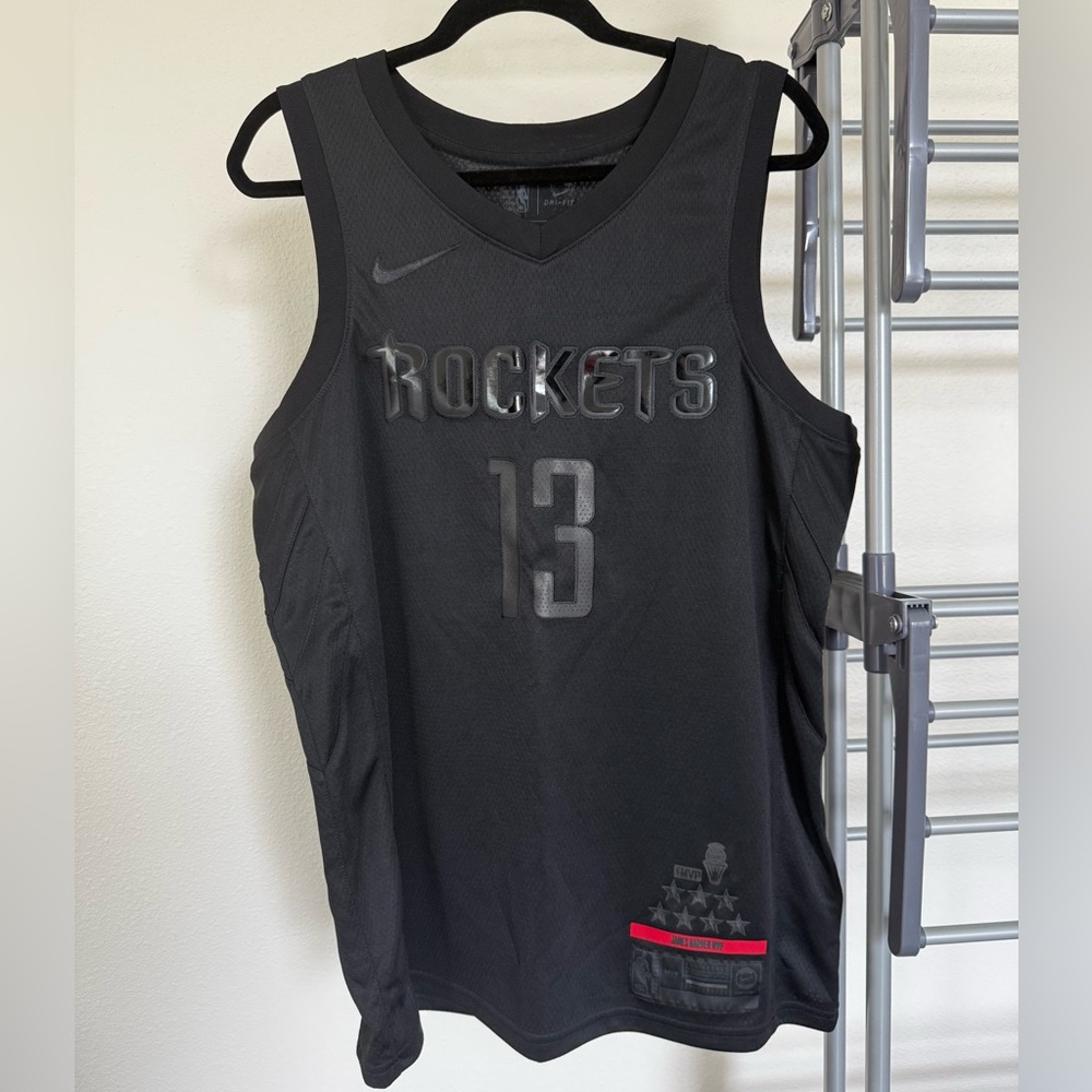 Nike Harden/Rockets black jersey